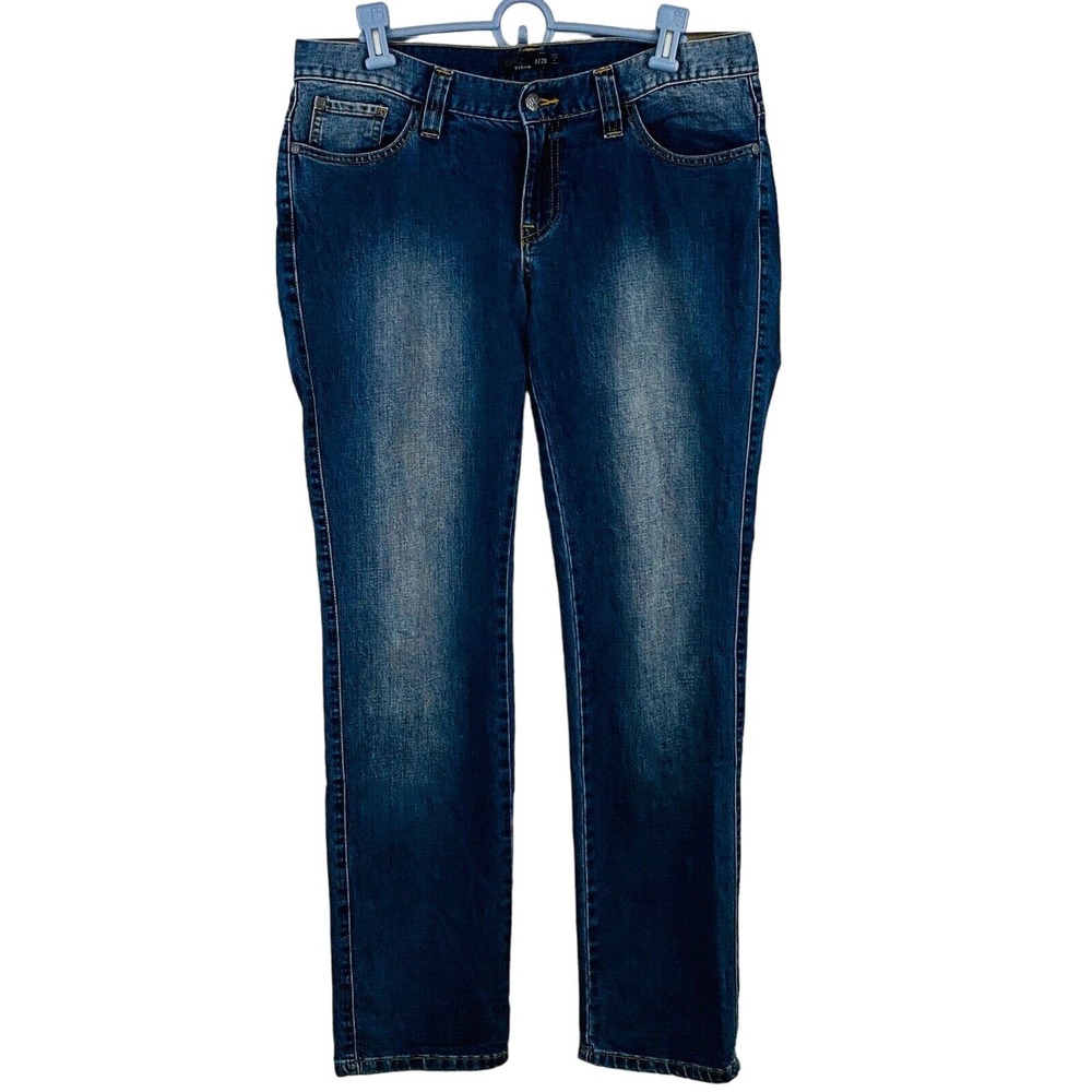Womens 8 Prana Honour Jean Boyfriend Relaxed‎ Tapered Stretch Medium 31" Inseam